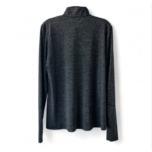 Under Armour Gray Quarter-Zip Pullover S Logo Volleyball HeatGear Loose Fit XL - Picture 7 of 13